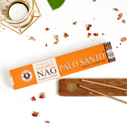 Incienso Golden Nag de Palo Santo