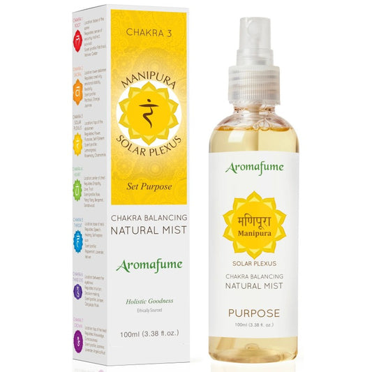 Spray Equilibrante Natural Chakra Manipura - Propósito y Confianza