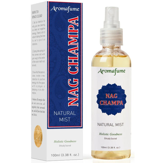 Spray Natural Aromático de Nag Champa - Meditación y Yoga