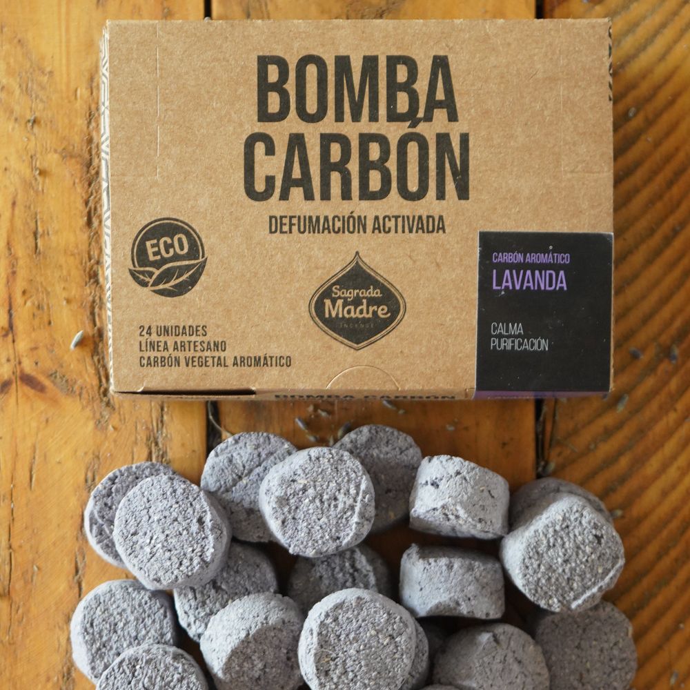 Bomba Carbón · Lavanda · Sagrada Madre