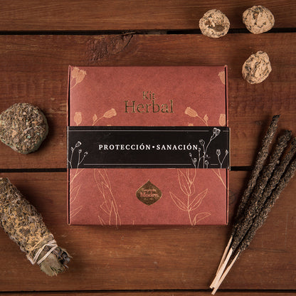 Kit Herbal Protección & Sanación · Sagrada Madre