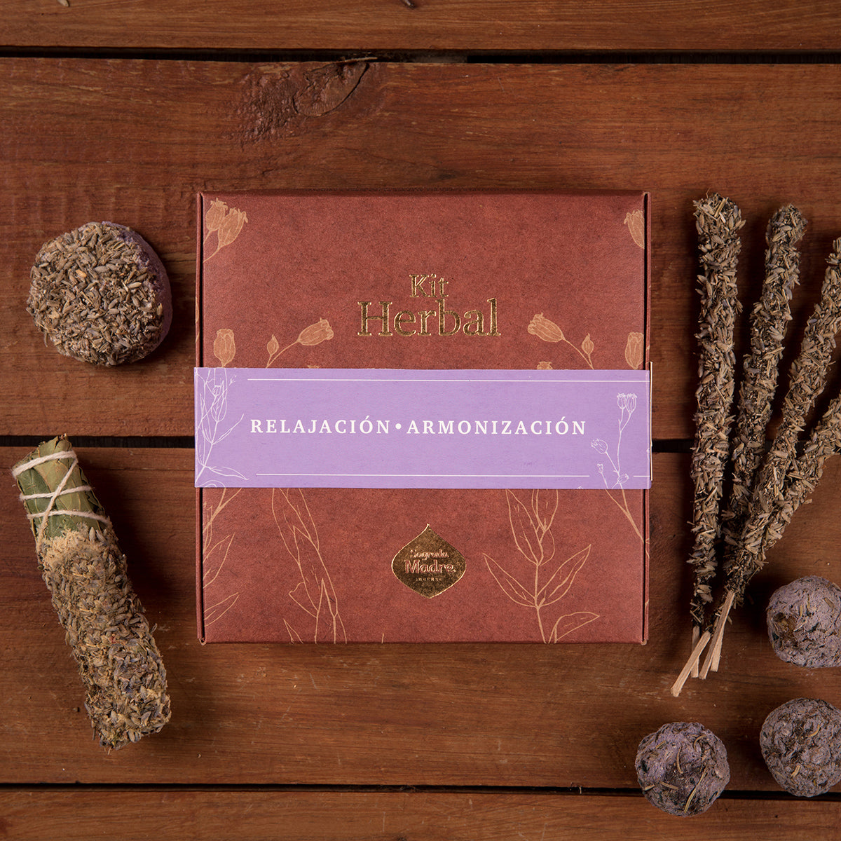 Kit Herbal Relajación & Armonización · Sagrada Madre